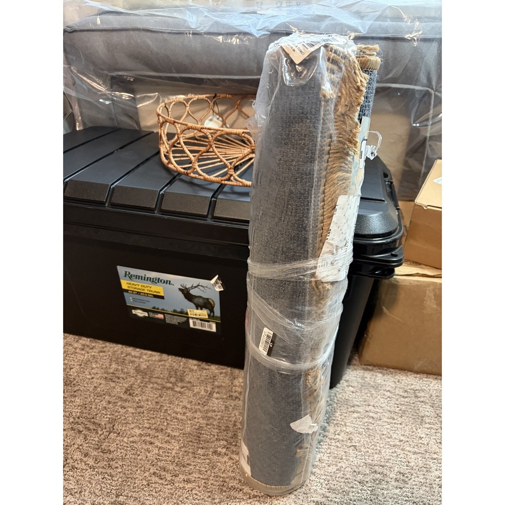 Nourison Washable Jute 2' x 6' Natural Runner Indoor Non-Slip Flatweave Rug- NWT - Picture 10 of 10